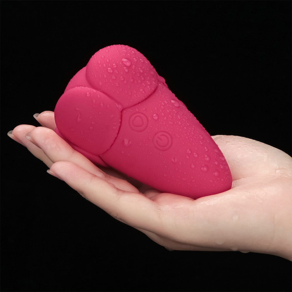 Flicker Rechargeable Vibrator Rose Red