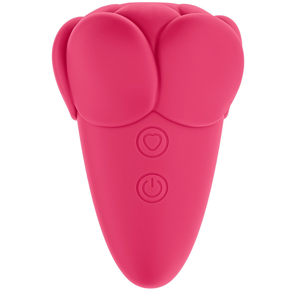 Flicker Rechargeable Vibrator Rose Red
