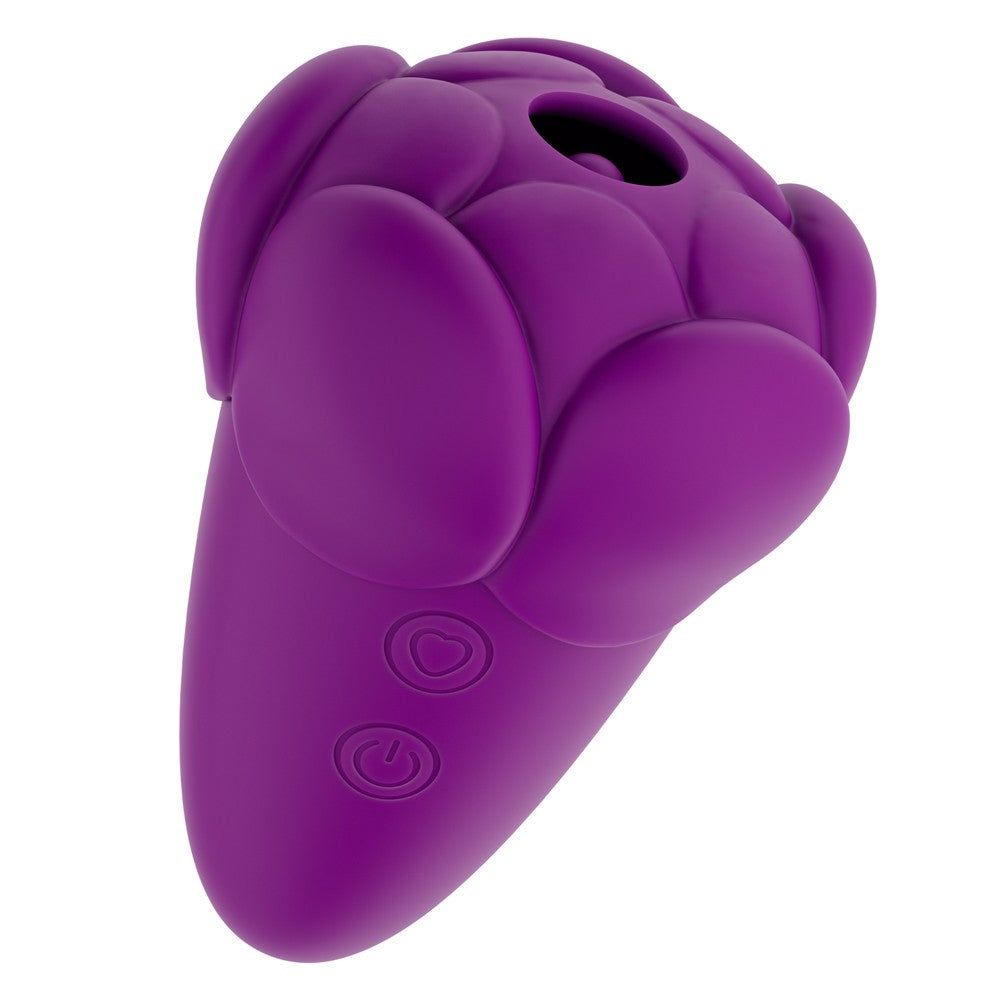 Flicker Rechargeable Vibrator Purple