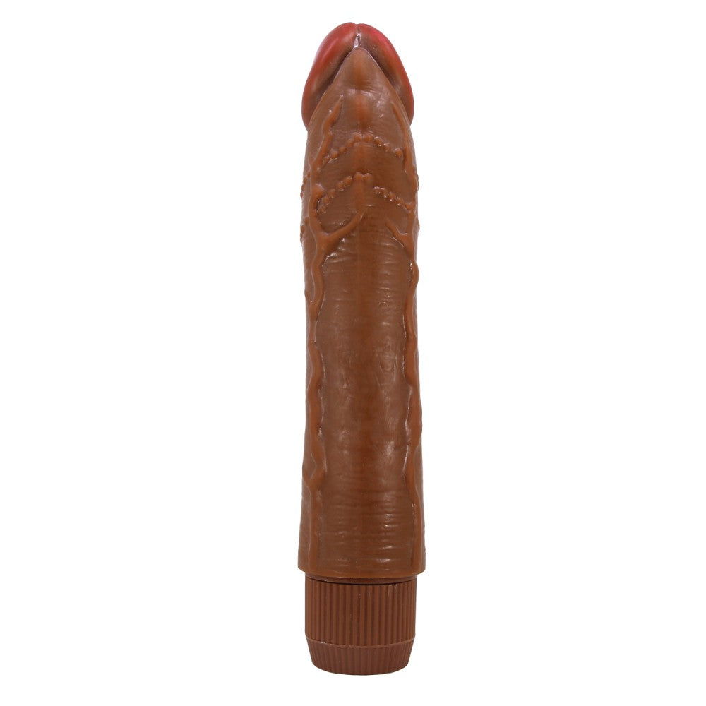 Barbara Dybbuk Realistic Multi-Speed Vibrator 9,5 " Brown