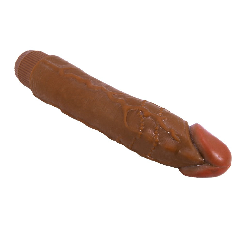 Barbara Dybbuk Realistic Multi-Speed Vibrator 9,5 " Brown