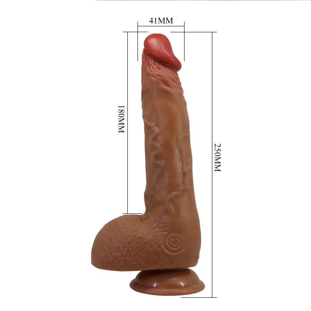 Beautiful Wilks 9,8" Vibrating Dildo