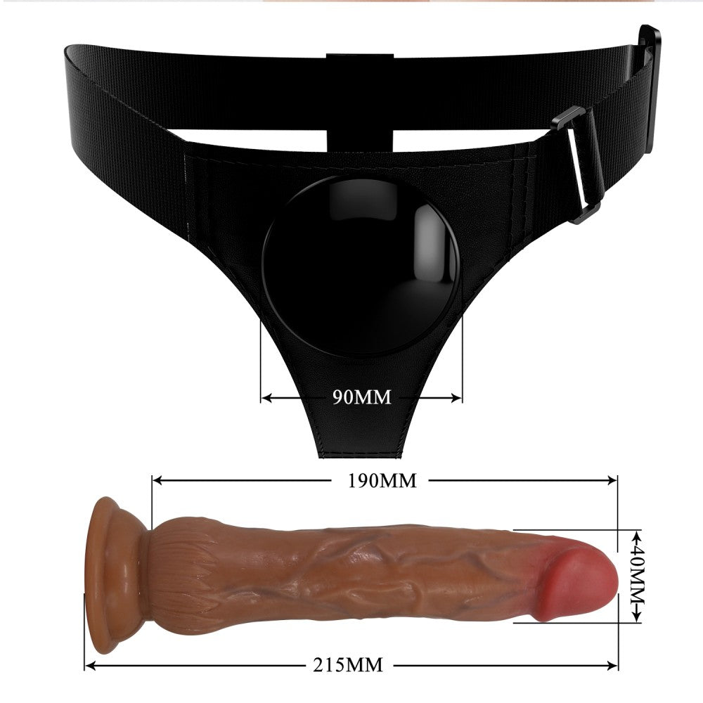 Pretty Love Kyton Harness Briefs with Squirting Dildo