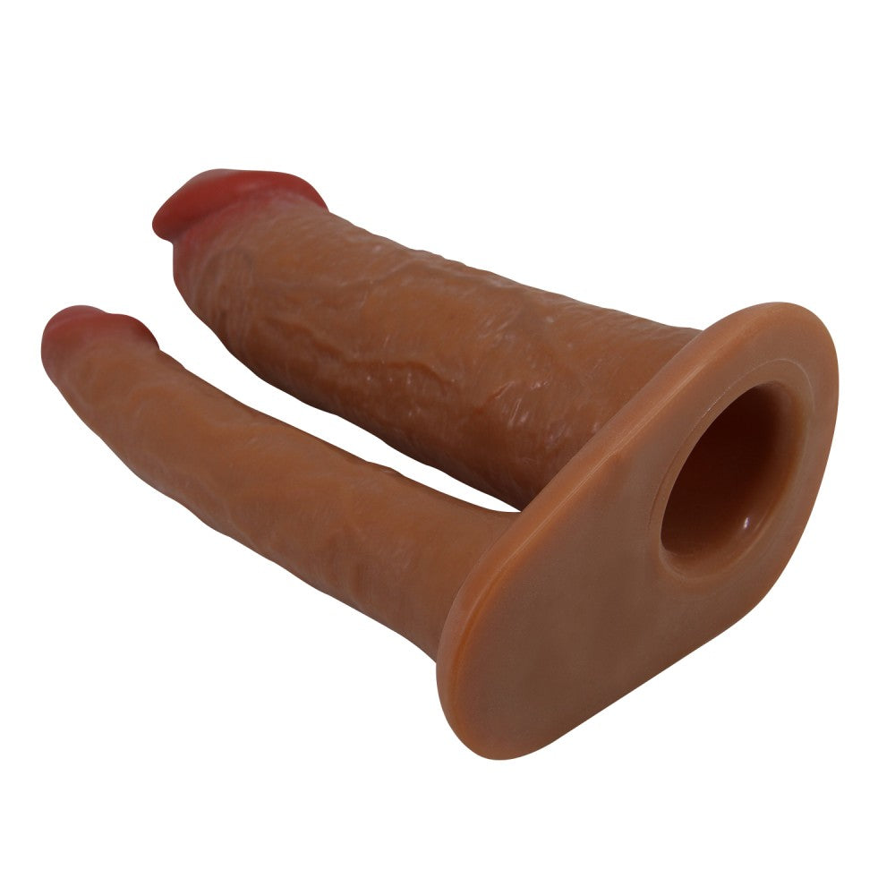 Pretty Love Keaven Harness Briefs with Double Dildos